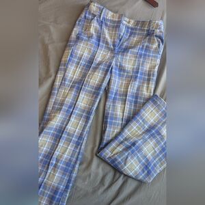UO flared plaid panta